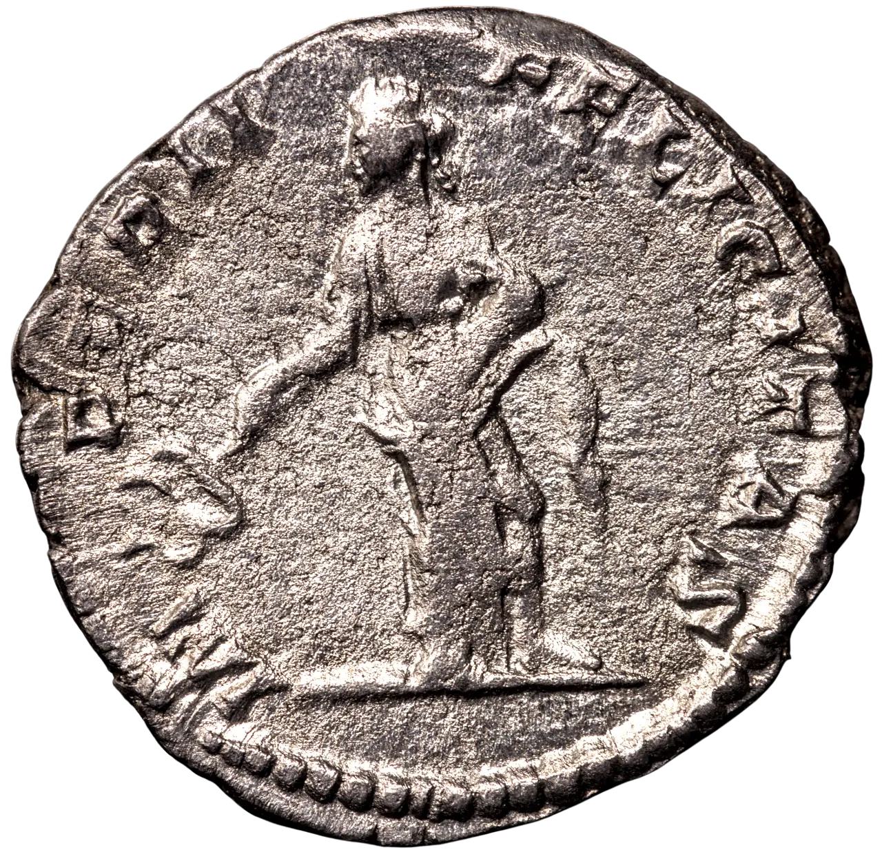 Caracalla als Caesar, AR-Denar, Rom, 196–198 n. Chr. image 2