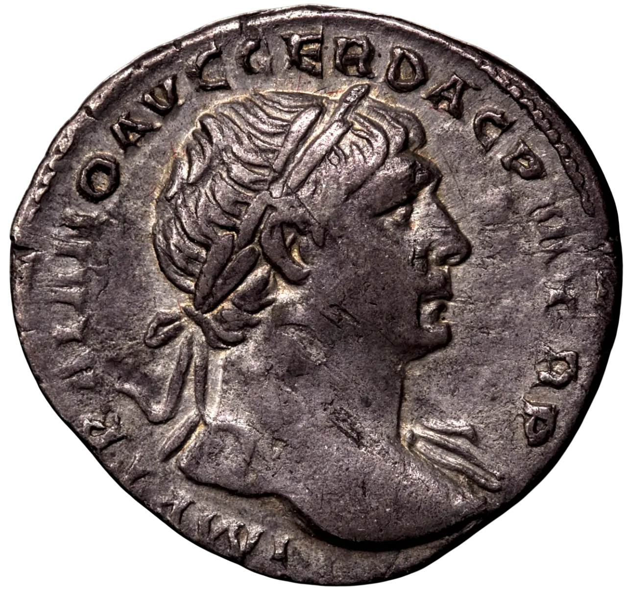 Trajan (98–117 n. Chr.), AR-Denar, Rom image 1