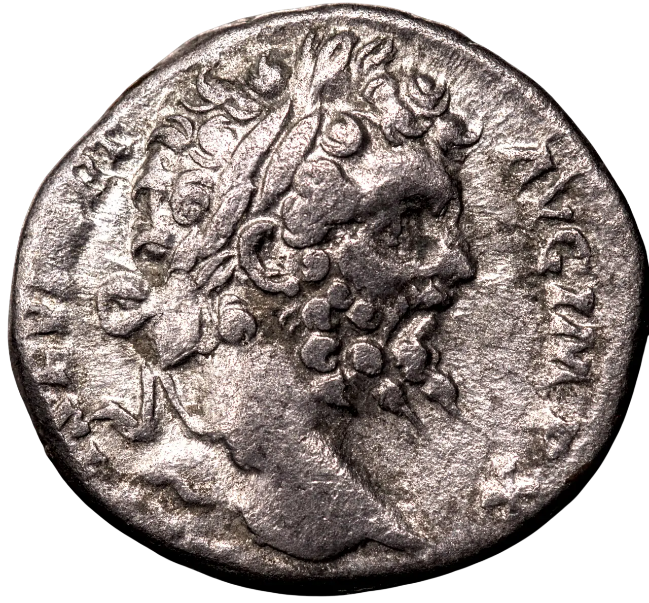 Septimius Severus, 193-211. AR-Denar, 202/210, Rom image 1