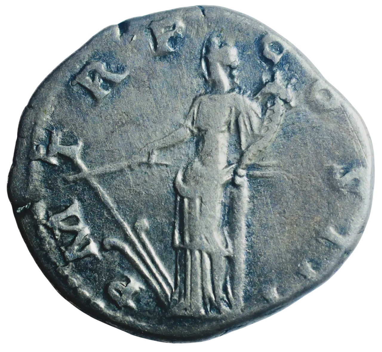 Hadrian (AD 117-138). Silver Denarius, mint of Rome, AD 119-122.  image 2
