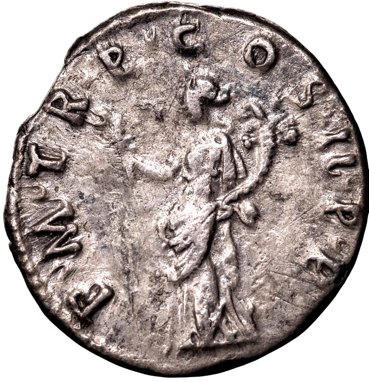Trajan (98–117 n. Chr.), AR-Denar, Rom, 98–99 n. Chr image 2