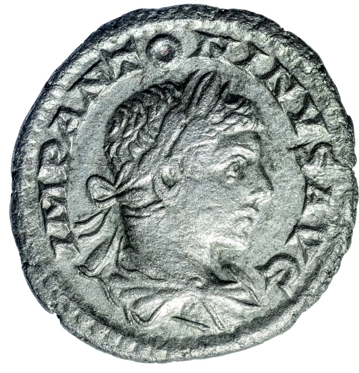 Denar des Elagabalus, Rom, 219 n. Chr. image 1
