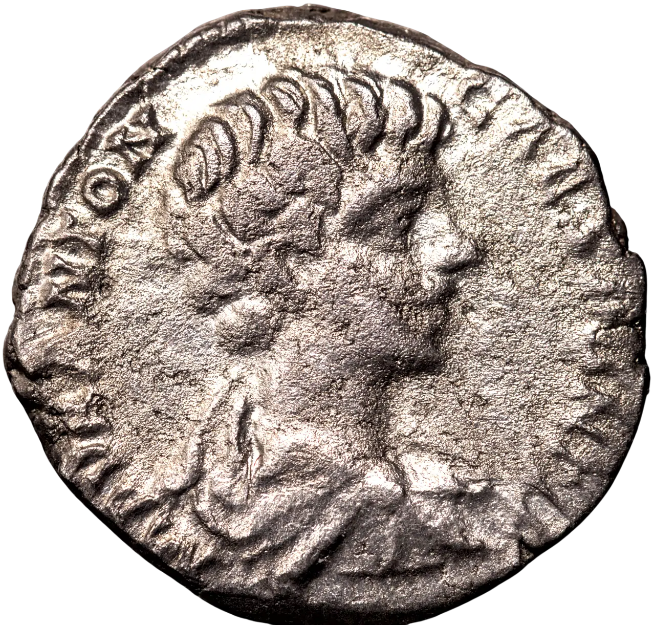 Caracalla als Caesar, AR-Denar, Rom, 196–198 n. Chr. image 1