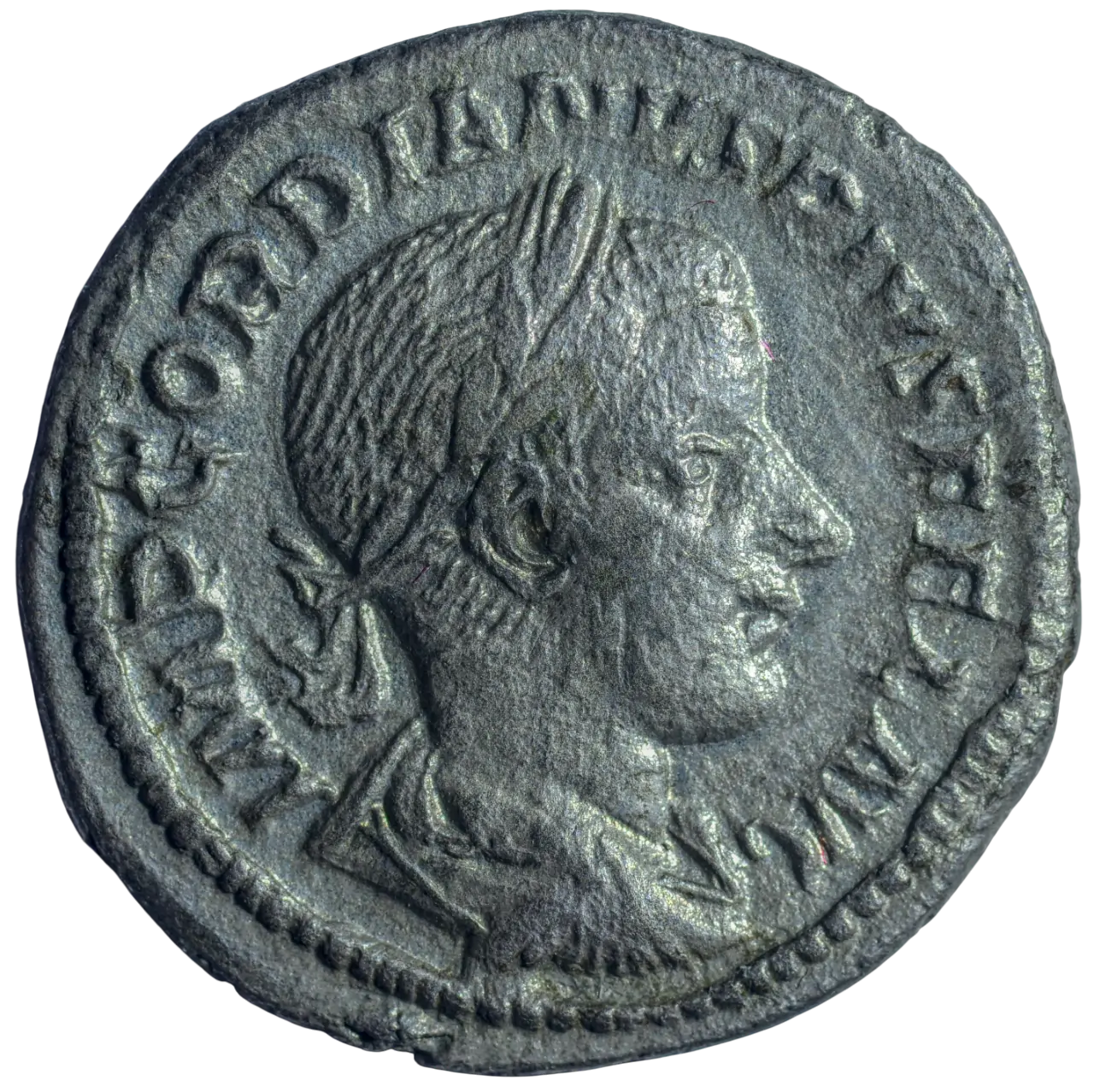 Gordian III. (238–244 n. Chr.). Denar. Rom, 240 n. Chr. image 1