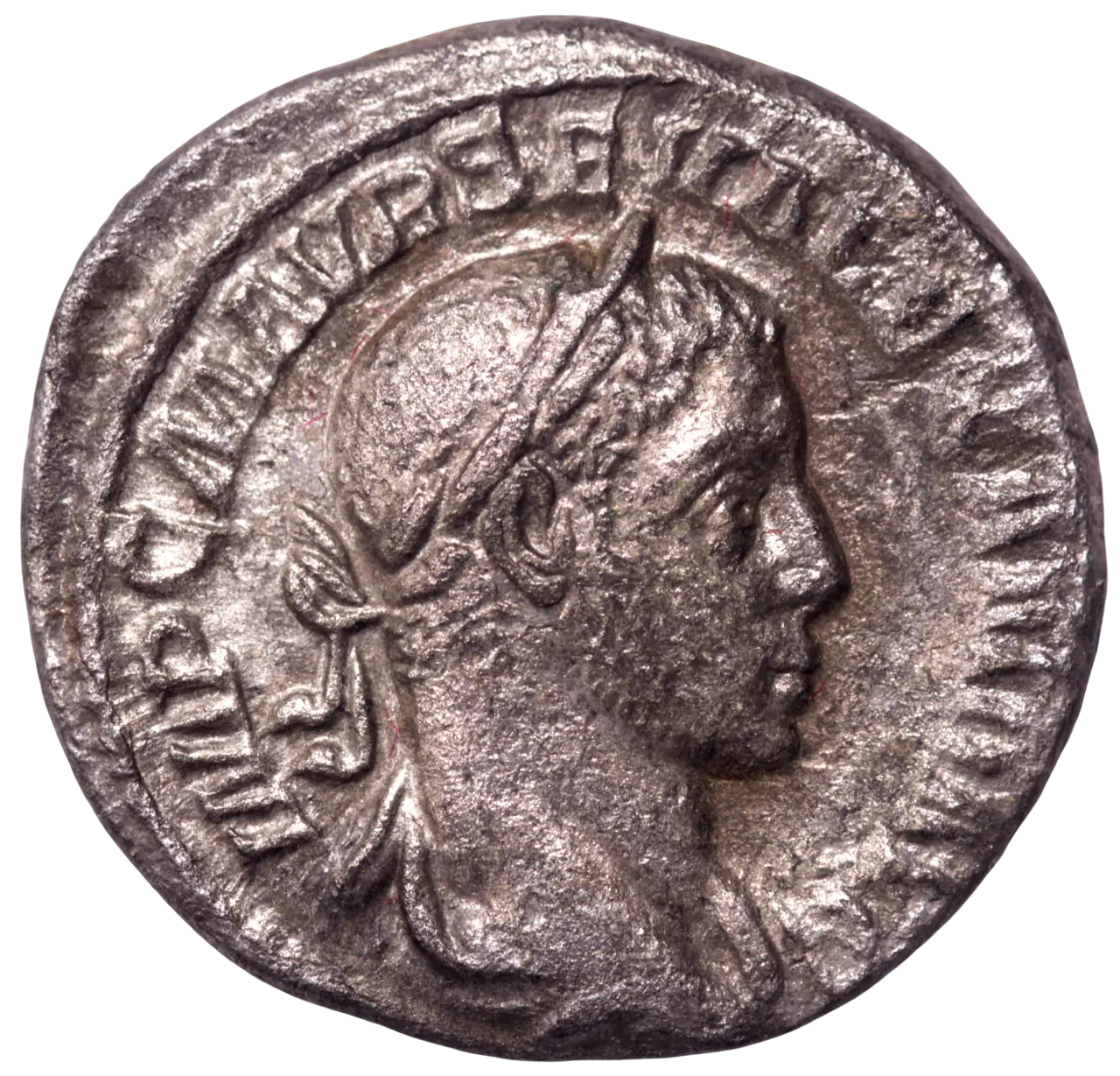 Severus Alexander (222–235 n. Chr.). Denar, Rom. image 1