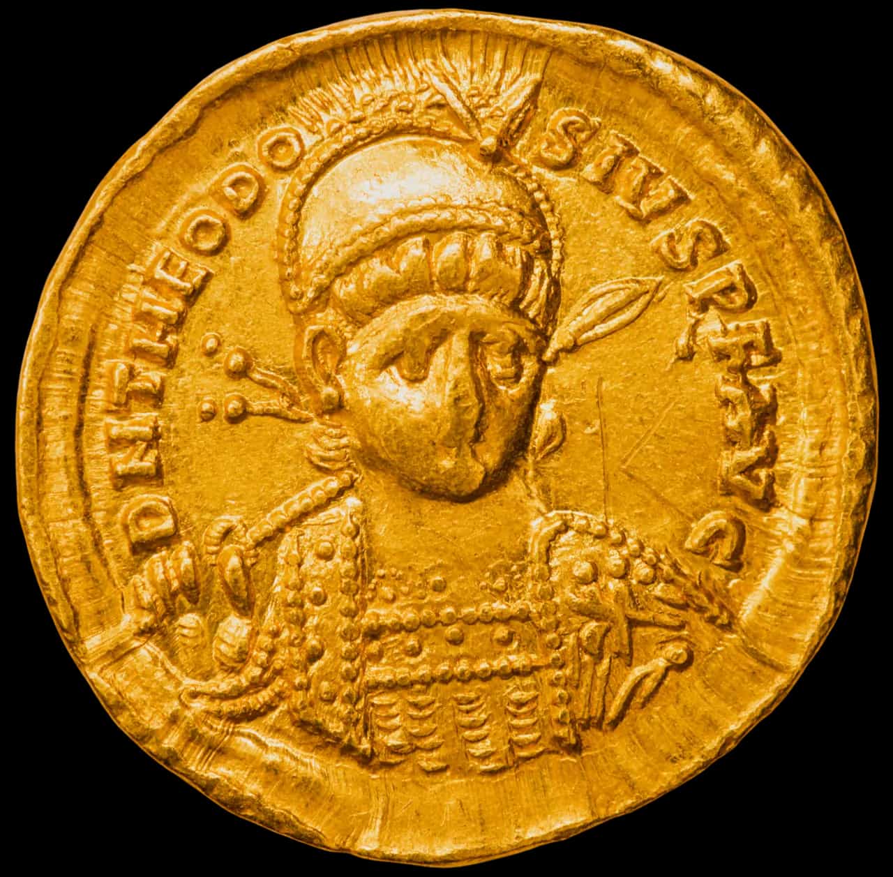 Solidus de Théodose II, Constantinople image 1