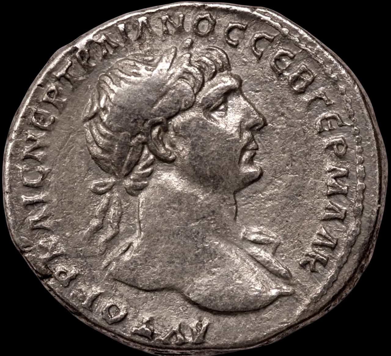 Arabia, Bostra (?). Trajan (98–117 n. Chr.). Tridrachme, Rom, 111 n. Chr. image 1