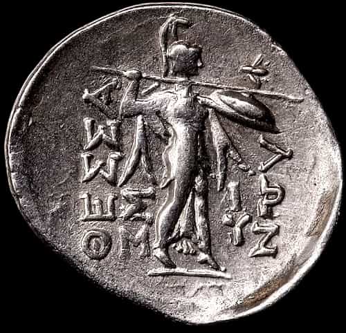 Thessalischer Bund – Silberstater mit Zeus und Athena Itonia (spätes 2.–mittleres 1. Jh. v. Chr.) image 2