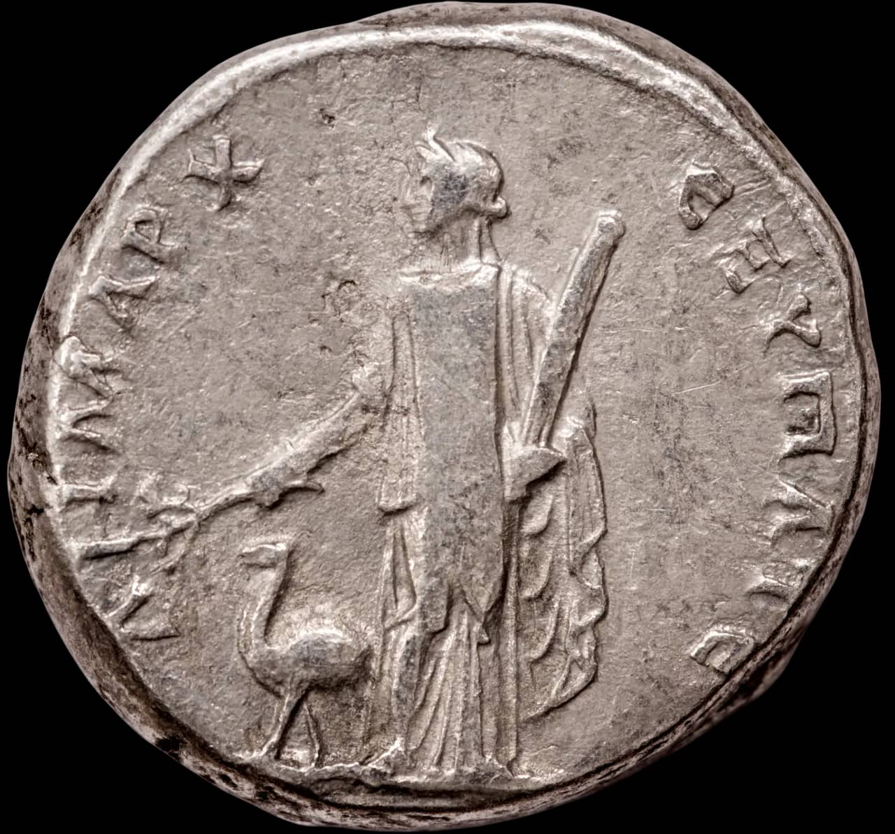 Arabie, Bostra (?). Trajan (98–117 apr. J.-C.). Tridrachme, Rome, 111 apr. J.-C image 2