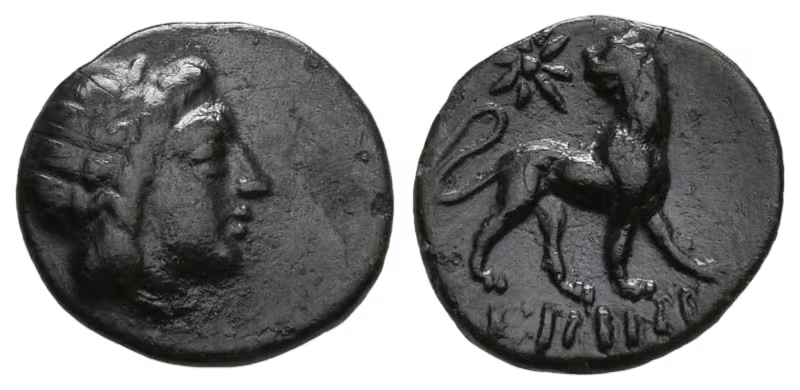 Ionien, Milet. AE, ca. 350–325 v. Chr.