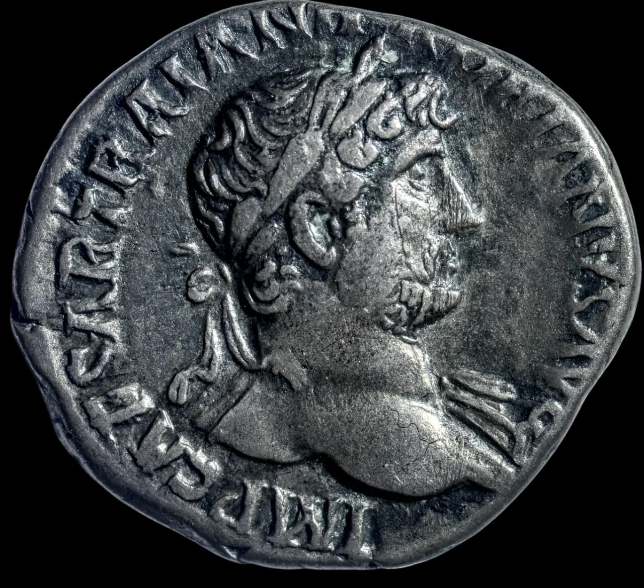 Hadrian (AD 117–138). Silver Denarius, mint of Rome, AD 119–122.