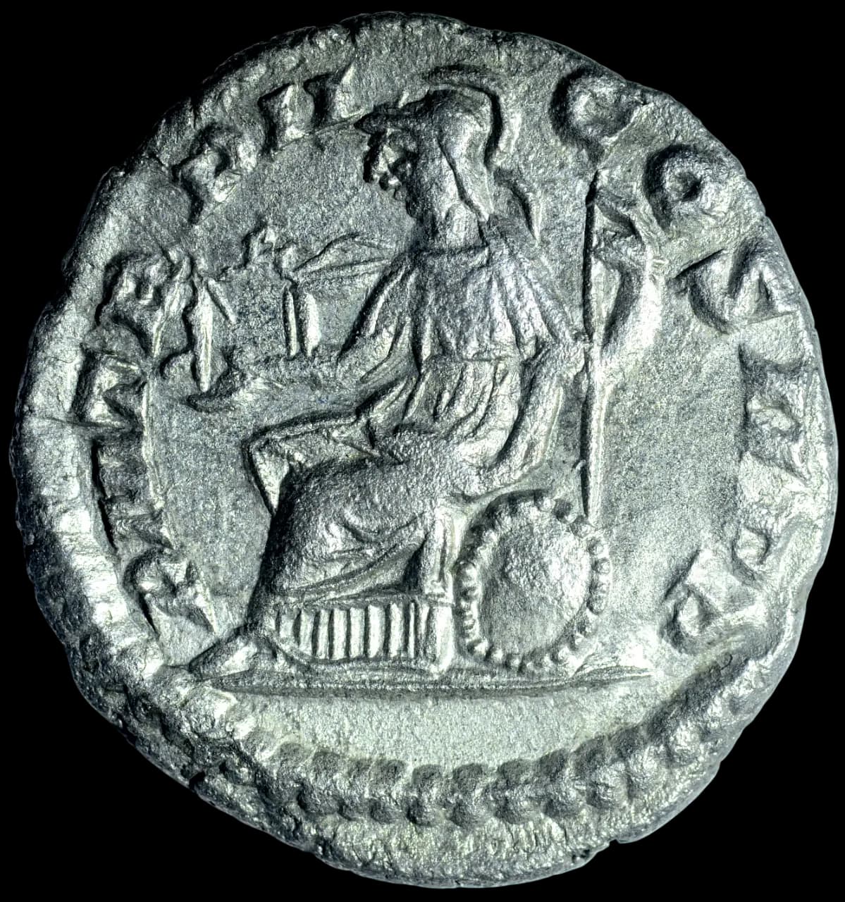 Denarius of Elagabalus, Rome, AD 219