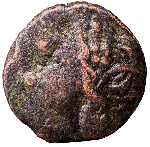 Karthago (Zeugitana) — AE20 Bronze — Tanit / Pferd stehend (241–221 v. Chr.) 1